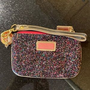 Lilly Pulitzer Glitter Wristlet